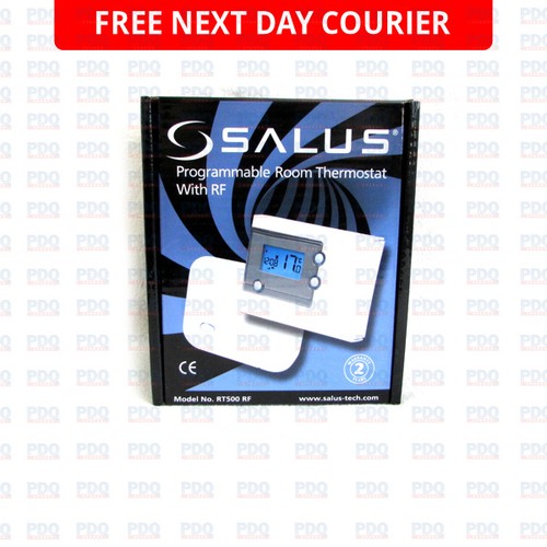SALUS RT500RF 5/2 OR 7 DAY WIRELESS PROGRAMMABLE ROOM STAT RT500RF - BRAND NEW - Picture 3 of 3