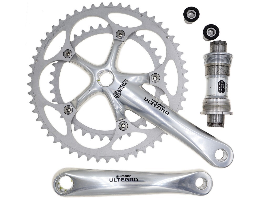 Ultegra Fc-6500 165mm 50-39t Bb-6500 付き Ultegra Fc-6500 165mm 50-39t Bb-6500 付き Shimano Ultegra FC