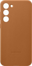 SAMSUNG EF-VS916LA - Funda de cuero Galaxy S23+ Camel