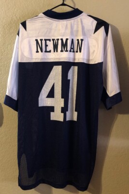 Dallas Cowboys Terence Newman #41 Blue Jersey Reebok NFL Equipment