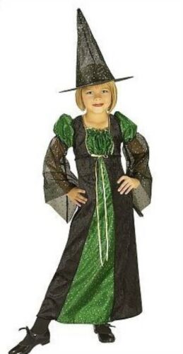 Witch Costume Sparkle Witch Costume Dress Up Play Time Costume Halloween 12-14