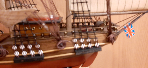 "HMS Bounty" Historische Seegelschiff 3 Master Holz detailgetreu mit Ständer@@@ - Bild 8 von 9