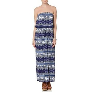 strapless popover dress