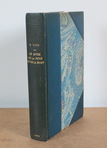 Das Buch von Mitleid und Tod Pierre Loti 1891 EO EINBAND SIGNIERT - Bild 1 von 7