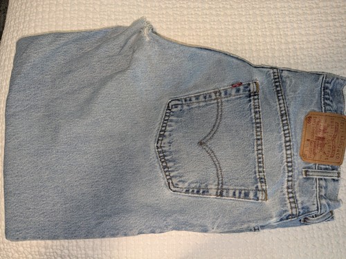 Levi Straus 560 Relaxed Fit Blue Jeans - Mens 38 X 32 - Picture 1 of 3