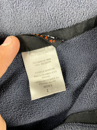 Patagonia Synchilla Jacket Men's L Mock Neck Polartec Full Zip Black Gorpcore - Picture 6 of 13