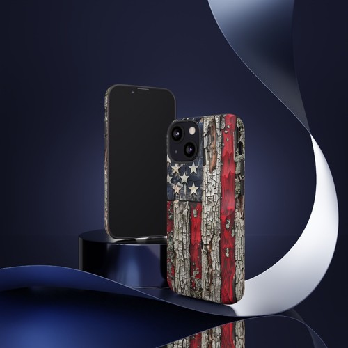 Amerikanische Holz Flagge Druck - Handy Tinte Hülle für iPhone | Galaxy | Pixel - Bild 103 von 121