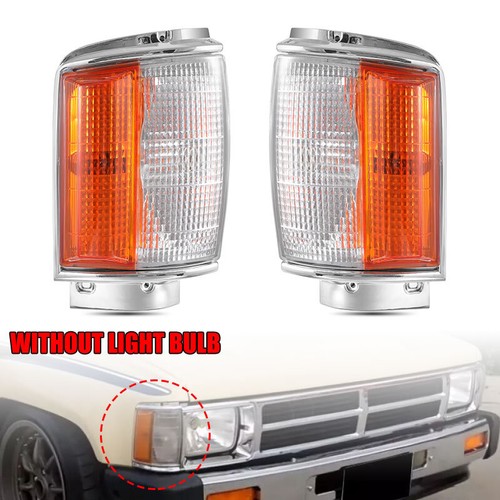 Corner Park Light Indicator Chrome Trim for Toyota Hilux LN60 LN65 YN65 YN67 2WD - Picture 9 of 10