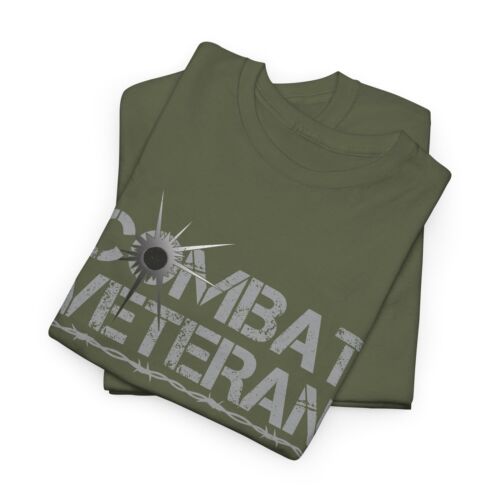 Combat Veteran Unisex T-Shirt, Männer Veteran Day Shirt, Geschenk für Militär, S-5XL - Bild 11 von 15