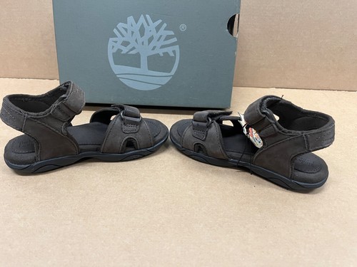 Nuevas Sandalias Timberland Niños Marrón Talla UK 10 / EU 28 / US 11 - Imagen 4 de 13