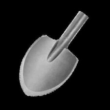 Relton Forged Hammer Tools Clay Spade w/ SDS-Max Shank 4-1/2" x 5-1/2" x 15-1/2"