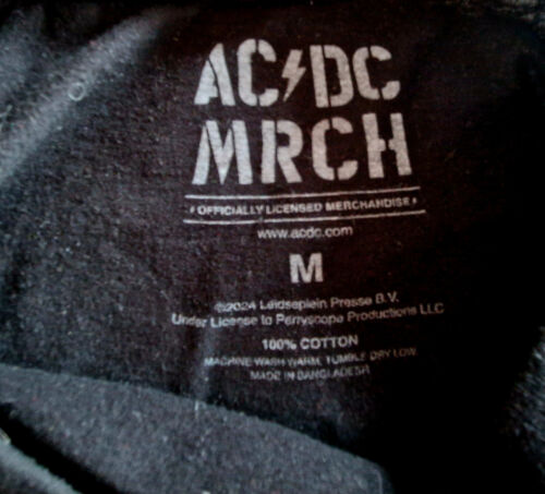 AC/DC PWR UP Europe Tour Shirt Germany we salute you Gr M Angus Heavy Rock - Bild 6 von 15