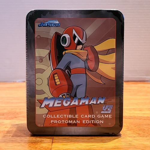 New! Jasco Megaman Protoman Edition UFS CCG Collectible Card Game Metal Tin - Picture 11 of 11