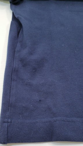 MA) Vintage Slazenger Italian Bardigiano Horse Equestrian Cotton Polo Shirt Blue - Bild 11 von 11