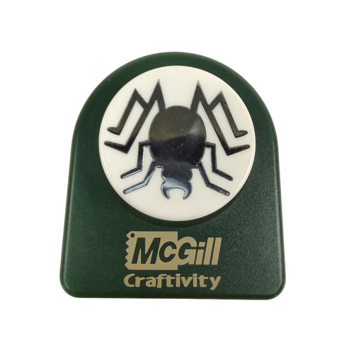 McGill Craftivity Spider Deko Square Punch Unikat!