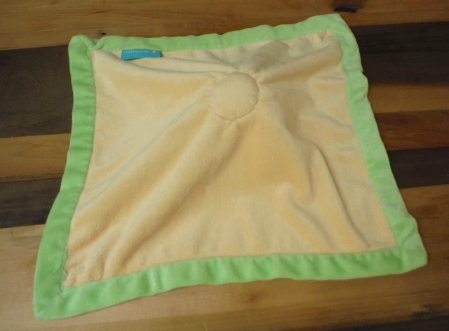 Manta de seguridad Duck Lovey amarillo verde pato peluche juguete para bebé Foto 3 de 4