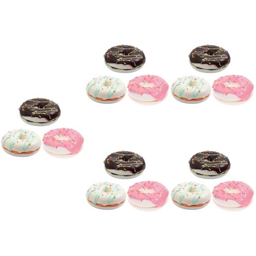 3Pcs Toys For Kids Kitchen Toys Model Party Donut Toys Doughnut Party Home Prop