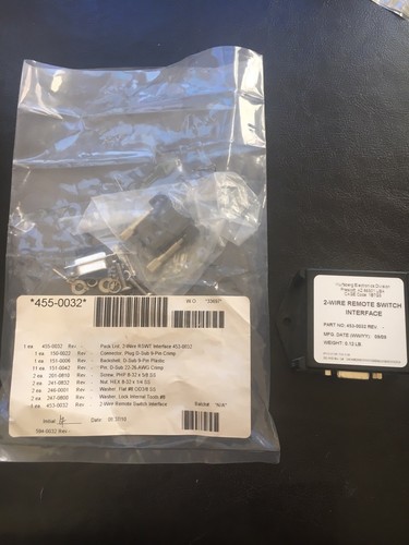 Remote Switch Interface PN 453-0032 Part Of Kit 455-0032 - Picture 2 of 4
