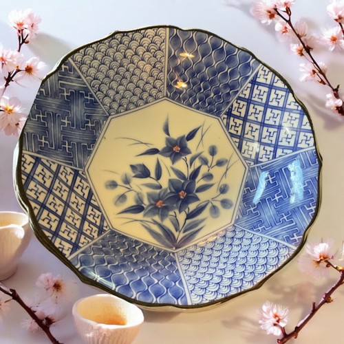 Eisen Kiln JAPANESE 3 serving bowls RARE ITEMS BLUE - Picture 5 of 6