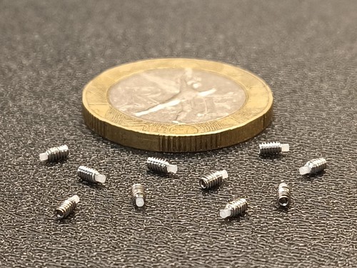 Kmac 18-8 Stainless Steel Set Screws, Nylon Tip, 0-80 x 3/32" Length, 10 Pcs - Picture 2 of 12