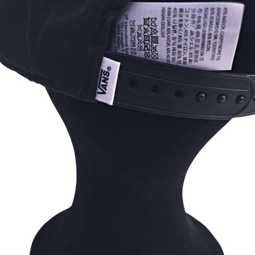 Vans 2016 US Open of Surfing Huntington Beach Hat Black Snapback Mesh String New - Afbeelding 6 van 9