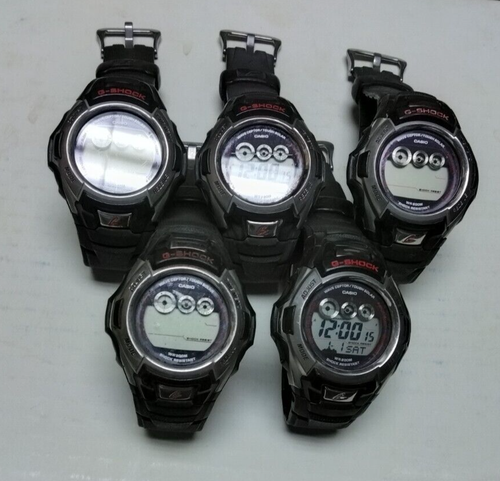 Lot Of 5 Casio G-Shock Casio Digital GW500A Watch Watches As Is For Parts - Picture 2 of 10