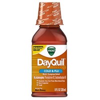 6 Pack - Vicks Dayquil Cold And Flu Relief Original Flavor Liquid, 8oz Each on sale 6 Pack - Vicks Dayquil Cold And Flu Relief Original Flavor Liquid, 8oz Each on sale