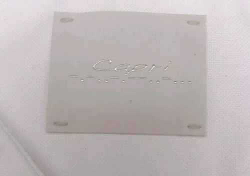 Capri Size XXL Men's Made In Italy White Cotton Shirt.New - Picture 4 of 9