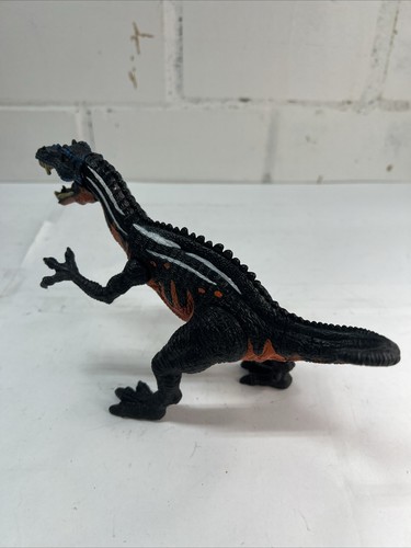 Rare Chap Mei Toys R Us Suchomimus Dinosaur Action Figure Orange &Black 7” Tall - Picture 6 of 8