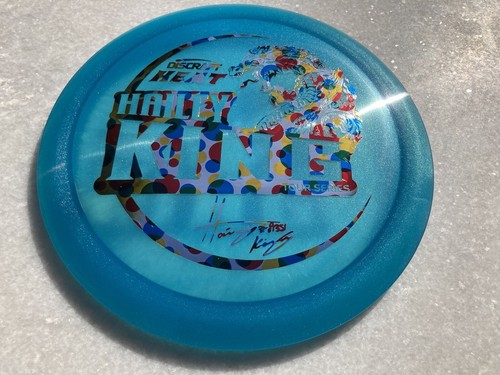 Discraft Tour Series Hailey King Heat-Shimmery Blue w WONDERBREAD Foil - Picture 7 of 10