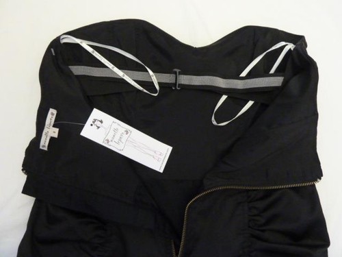 Nanette Lepore~Anthropologie~SIREN Ruched Boned Bra Fitted Cocktail Dress~8~$325 - Picture 9 of 12
