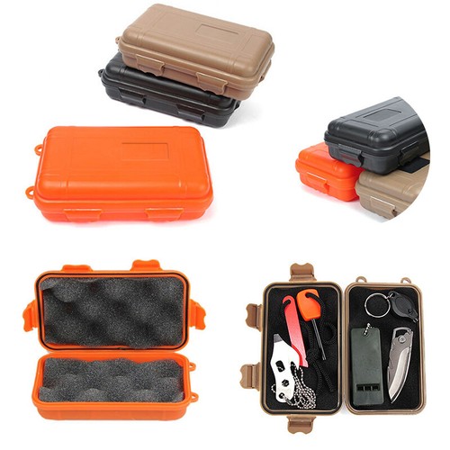 Waterproof Shockproof Outdoor Airtight Survival Container Storage Carry Case Box - Picture 1 of 9