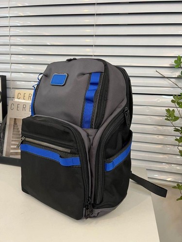 TUMI ALPHA BRAVO Search BackPack Search blue line 2403M - Picture 2 of 8