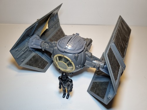 Vintage Star Wars Darth Vader's Tie Fighter 1978 & Vader Figure Great Condition - Picture 2 of 19