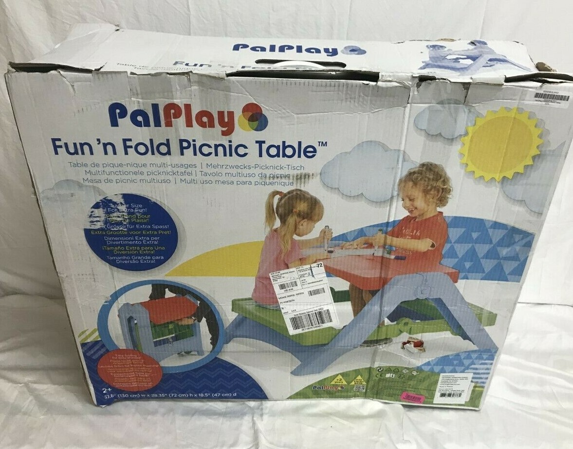 Pal Play Foldable Kids Picnic Table