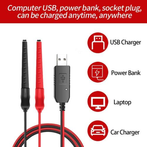 Universal USB Charger Cable For Baofeng TYT Walkie 2 Talkie Radio Battery B9C5
