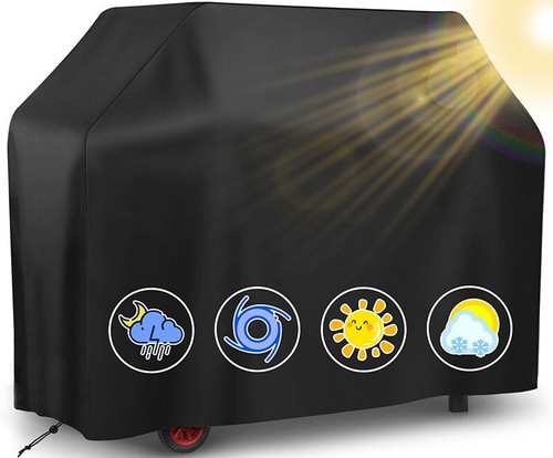 All-Weather 58" BBQ Cover - Cold Crack Resistant for Weber Spirit SP-310/SP-320 - Picture 1 of 12