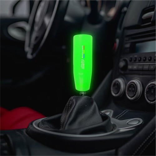 MUGEN Glow In The Dark Stick Manual Car Racing Gear Shift Knob Shifter Universal - Foto 8 di 8