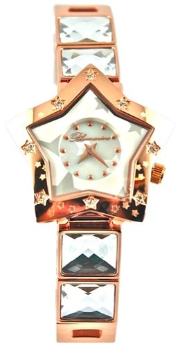 Womens Watch BLUMARINE STAR Steel Bracelet Star Pink Schwarz Light Blue Rose - Picture 3 of 13