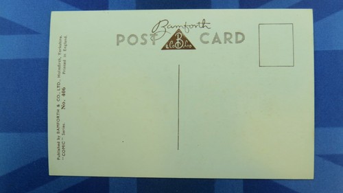 Bamforth Comic Postkarte 40er Jahre Studio Fotografie Foto Nr 406 - Bild 2 von 2