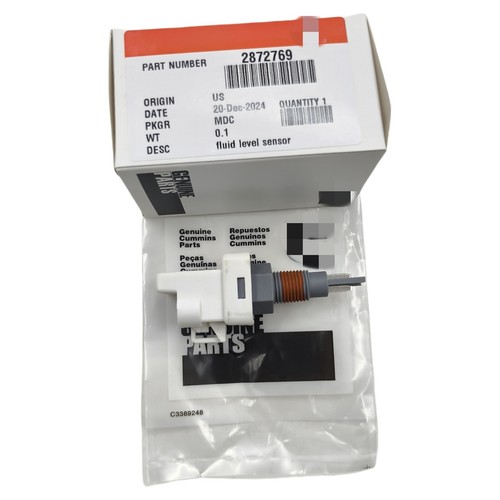 Sensor de nivel de fluido de refrigerante OEM 2872769 4928568 compatible con Cummins QSK50 PBT-GP30 - Imagen 2 de 9