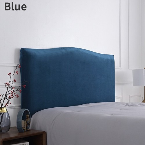 Samt Elastisch Bett Kopfteil Bezug Schonbezug Bettkopf Staubdicht Schutz Schuber - Bild 11 von 17