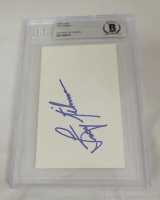 NFL Troy Aikman サインカード Troy Aikman Autograph Signed 1989 Pro Set Rookie Card #490
