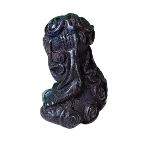 Leklai Phra Pidta Mano Cubriendo Ojo Sak Yant Amuleto Tailandés Fortuna Trae Buena Suerte - Imagen 4 de 15