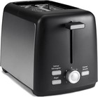 New Listing2 Slice Toaster, 7 Settings, Wide Slots, Crumb Tray, 800W