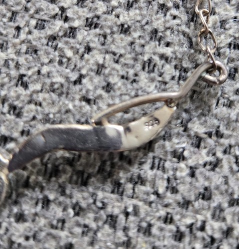 Genuine Arizona Turquoise Sleeping Beauty Necklace Sterling Silver Bar Necklace - Picture 7 of 8