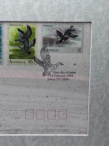 1991 Australia Waterbirds Folio Limited 5,000 Issued+20 postcards + 2 Stamp Sets - Picture 19 of 24