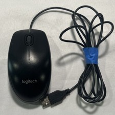 Logitech B100 Optical Full-Size Corded Business Mouse