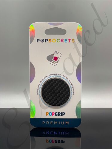 Authentic PopSockets " Carbonite Weave" Black Design PopSocket PopGrip - Bild 2 von 5