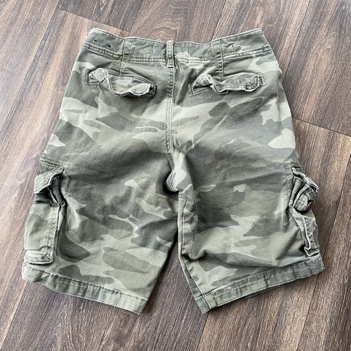Men’s~Hollister Camo Cargo Shorts~Size 28~Cali Longboard Epic Flex~Camouflage - Picture 2 of 4